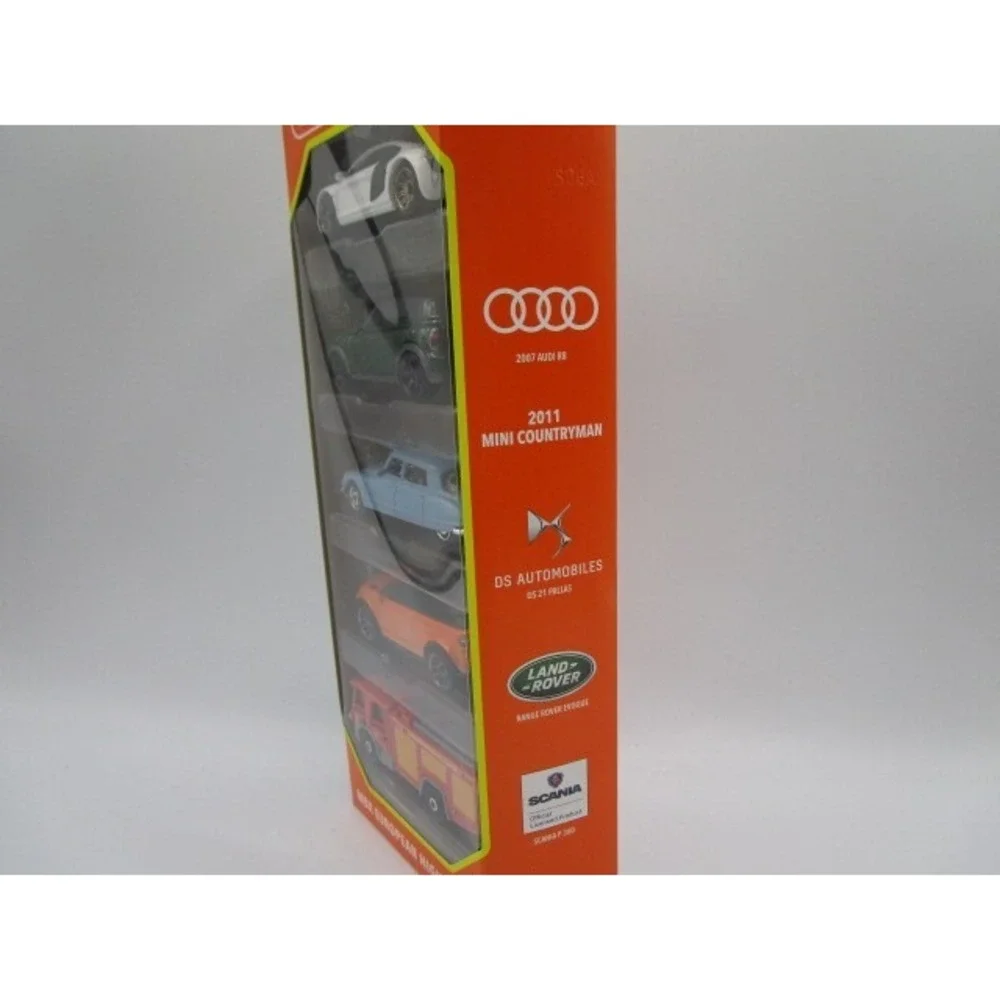 Matchbox 70 Years MBX European Highways 5 Pack 1:64 Diecast Car Audi R8 Citroen